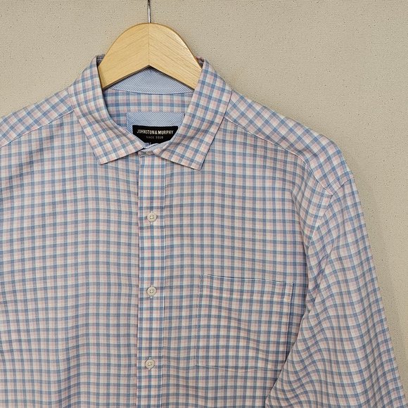 Johnston & Murphy Button Down L - Picture 1 of 7